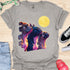 Bulldog & Moon - V4 - All Bulldogs T-Shirt